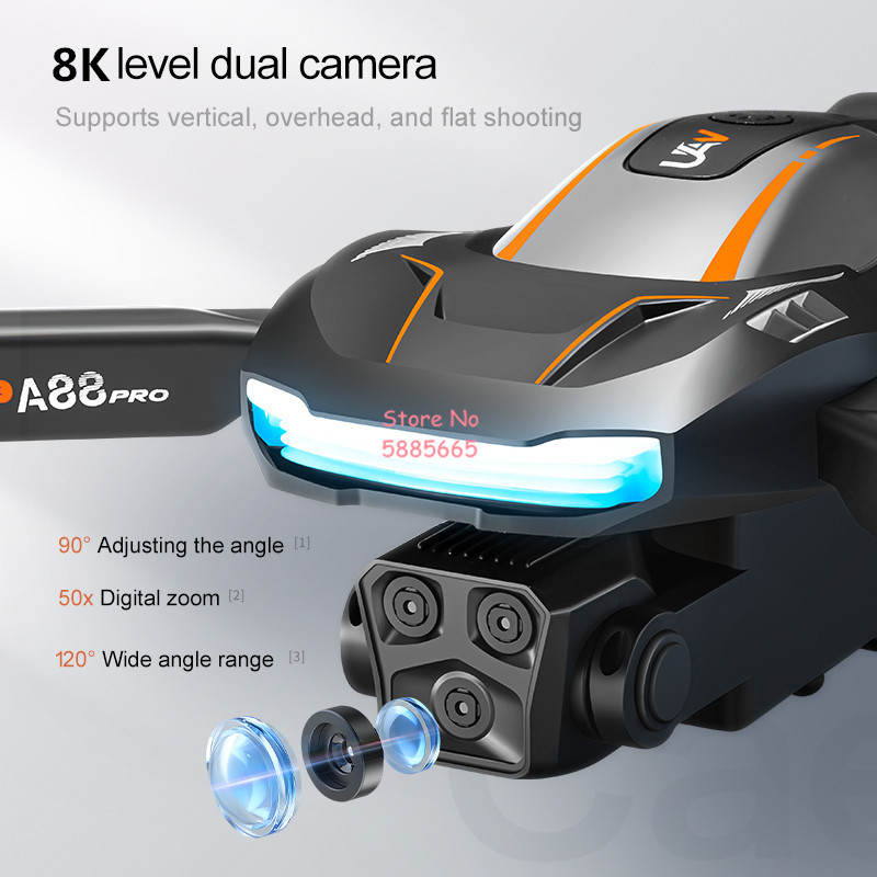 8K التصوير الجوي تحديد المواقع - مراجعة Drone Battery Case وسعره
