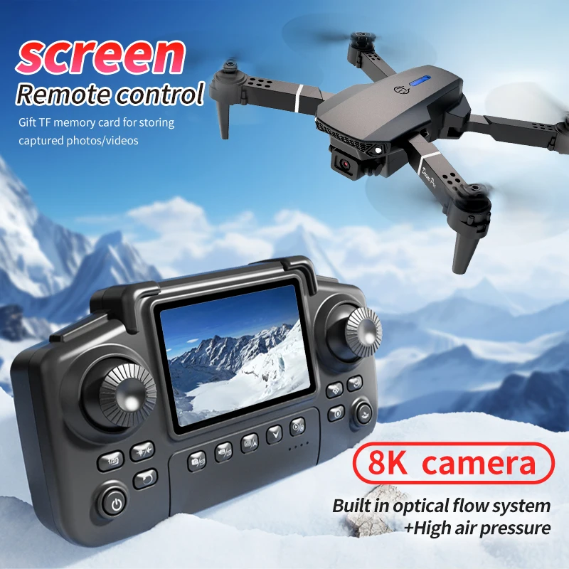طائرة بدون طيار احترافية E88 P - مراجعة Drone Battery Box وسعره