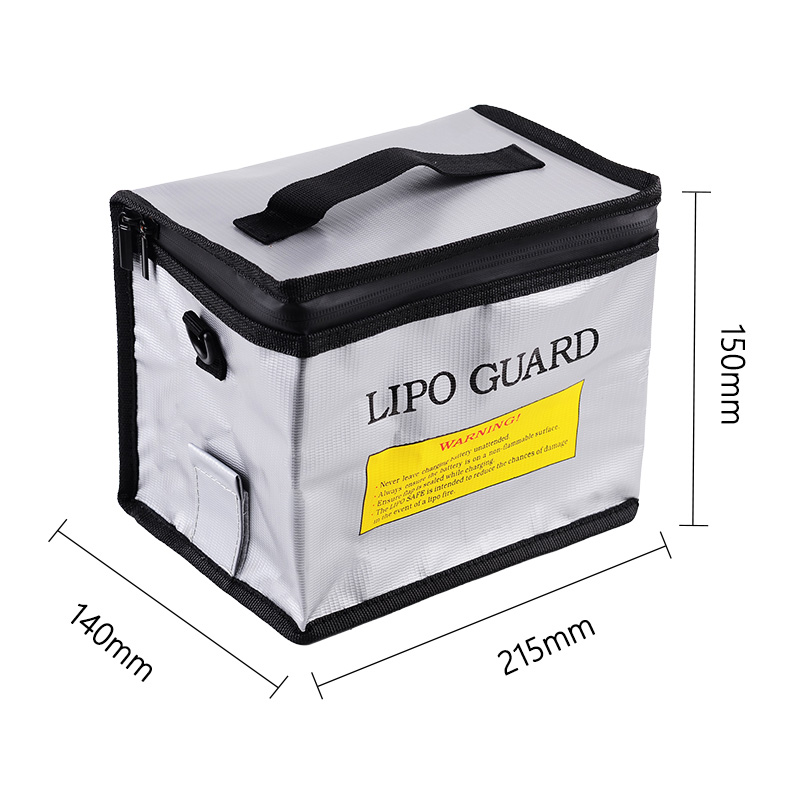 حقيبة أمان لبطارية الليثيوم مق - مراجعة Drone Battery Bag وسعره