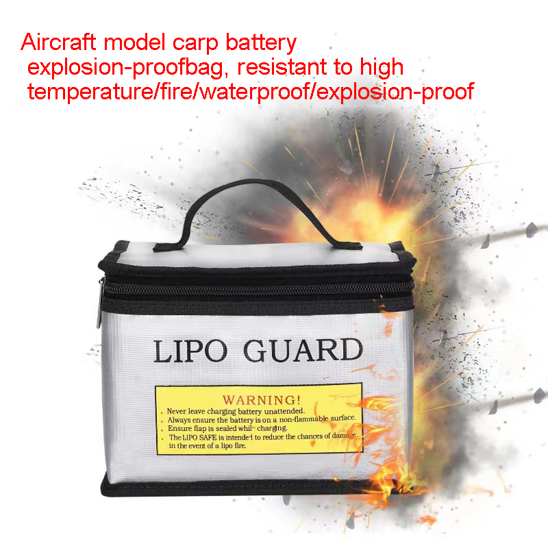 حقيبة أمان لبطارية الليثيوم مق - مراجعة Drone Battery Bag وسعره