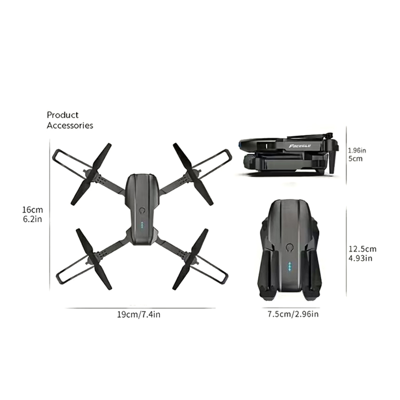 طائرة بدون طيار FACEGLE UAV E9 - مراجعة Drone Battery Case وسعره