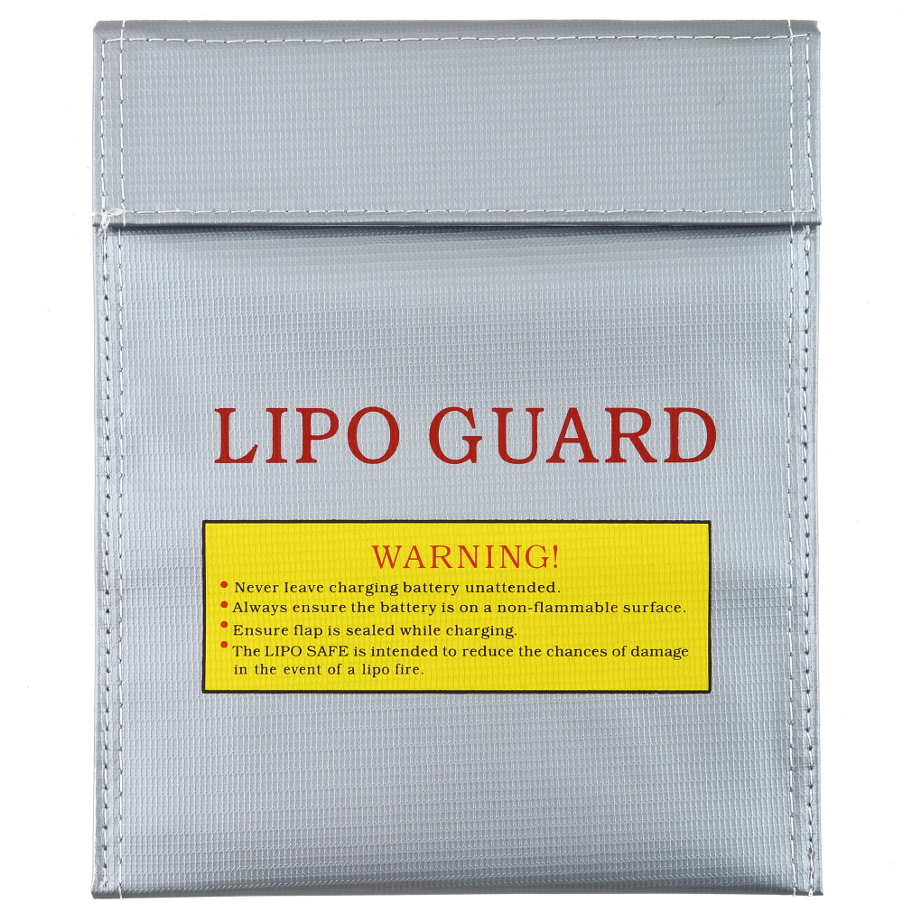 1 قطع حريق RC يبو Li-Po بطارية - مراجعة Drone Battery Bag وسعره